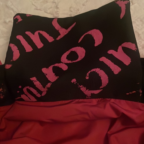 Vintage Juicy Couture large tote Black and pink distressed look - Picture 14 of 14